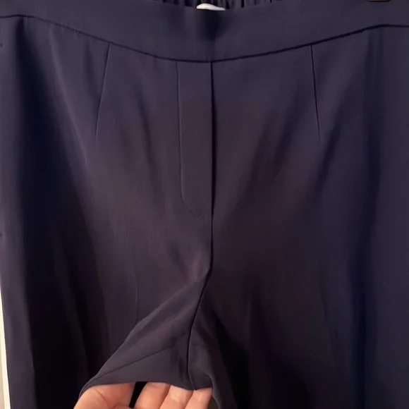 Aritzia Babaton Conan Pant Terado Navy Side Stripe Japanese Crepe Fabric… - Picture 9 of 15